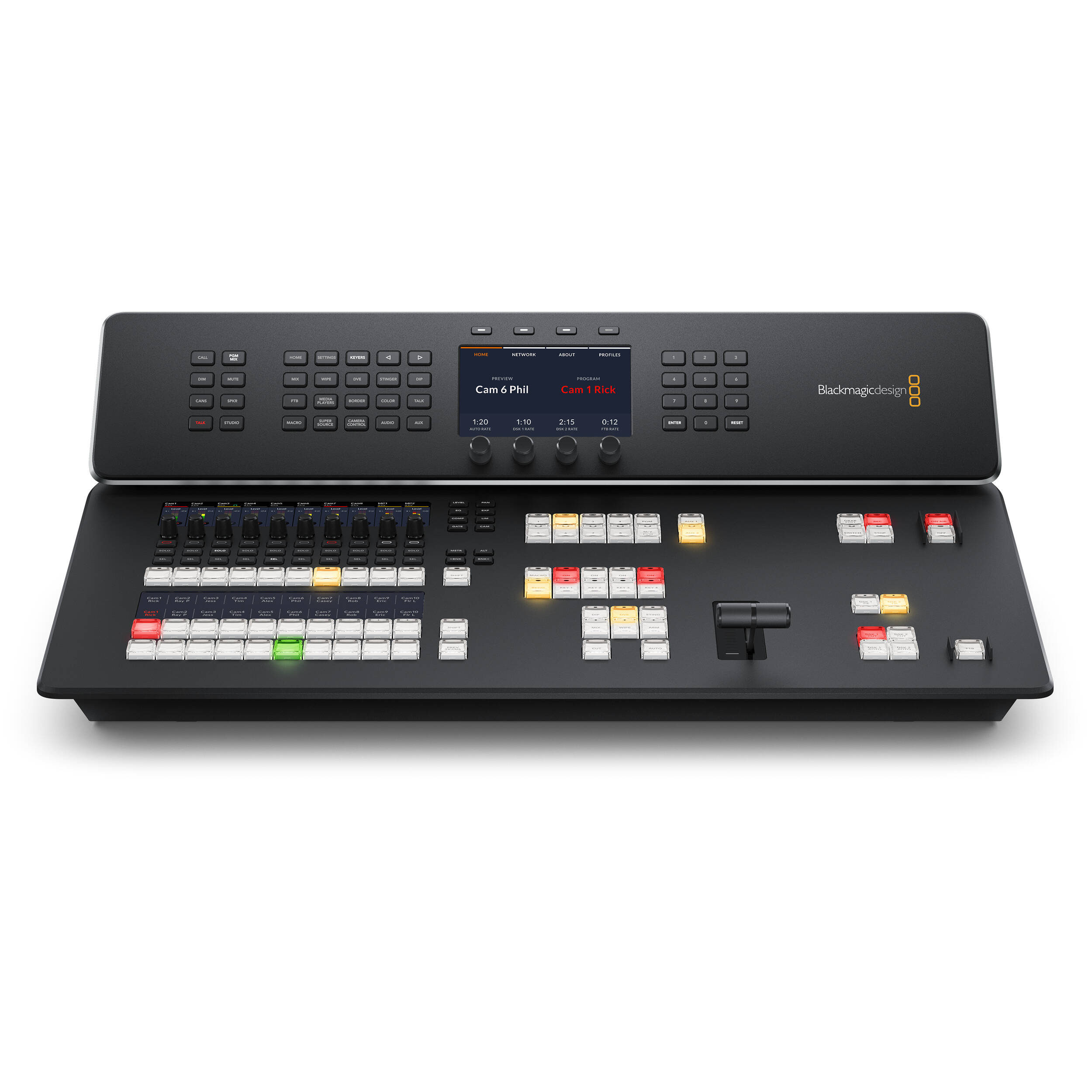   HD8 -ISO קונסולת ניתוב  ATEM Television Studio  מבית Blackmagic